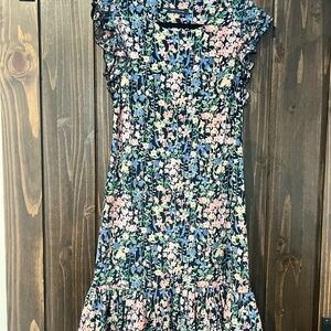Tommy Hilfiger Floral Dress - Blue, Pink, Green